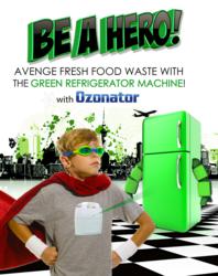 ozonator, ozone, green refrigerator machine